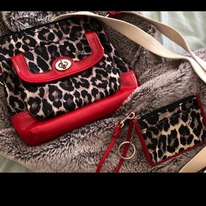 Coach crossbody bag & wallet
